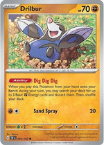 Drilbur 85 - SV05 Temporal Forces Reverse Holofoil - Poke-Collect