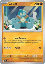 Golett 87 - SV05 Temporal Forces Reverse Holofoil - Poke-Collect
