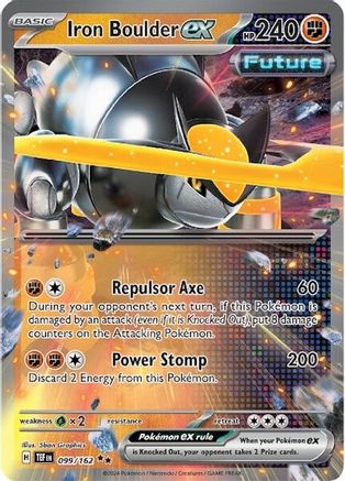 Iron Boulder ex 99 - SV05 Temporal Forces Holofoil