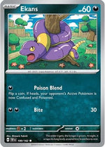 Ekans 100 - SV05 Temporal Forces Reverse Holofoil - Poke-Collect