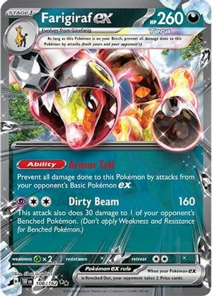 Farigiraf ex - 108/162 108 - SV05 Temporal Forces Holofoil - Poke-Collect