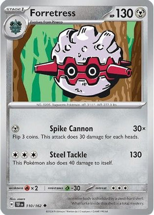 Forretress 110 - SV05 Temporal Forces Reverse Holofoil - Poke-Collect