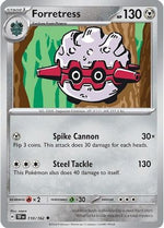 Forretress 110 - SV05 Temporal Forces Reverse Holofoil - Poke-Collect