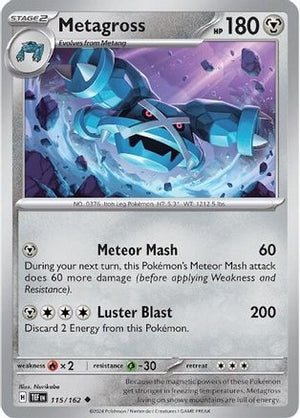 Metagross 115 - SV05 Temporal Forces Reverse Holofoil - Poke-Collect