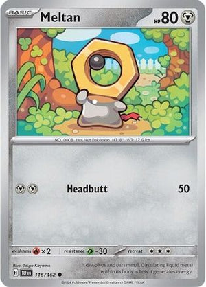 Meltan 116 - SV05 Temporal Forces Reverse Holofoil - Poke-Collect
