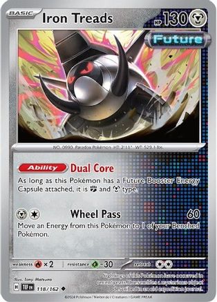 Iron Treads 118 - SV05 Temporal Forces Reverse Holofoil - Poke-Collect