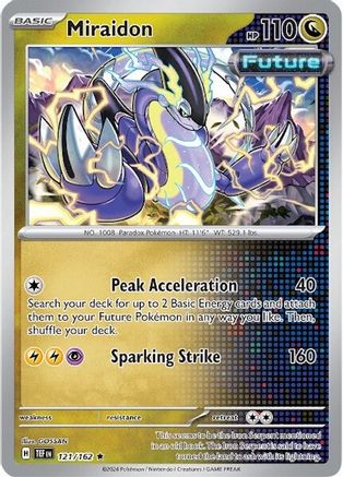 Miraidon 121 - SV05 Temporal Forces Reverse Holofoil - Poke-Collect