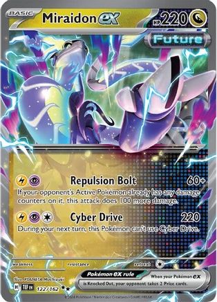 Miraidon ex 122 - SV05 Temporal Forces Holofoil