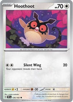 Hoothoot 126 - SV05 Temporal Forces Reverse Holofoil - Poke-Collect