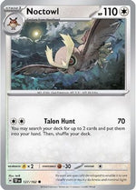 Noctowl 127 - SV05 Temporal Forces Reverse Holofoil - Poke-Collect