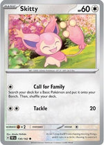 Skitty 130 - SV05 Temporal Forces Reverse Holofoil - Poke-Collect