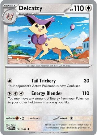 Delcatty 131 - SV05 Temporal Forces Reverse Holofoil - Poke-Collect