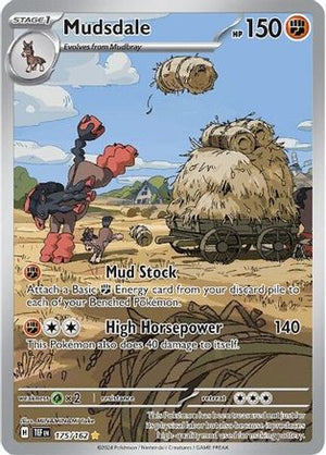 Mudsdale 175 - SV05 Temporal Forces Holofoil - Poke-Collect