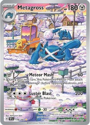 Metagross 178 - SV05 Temporal Forces Holofoil - Poke-Collect