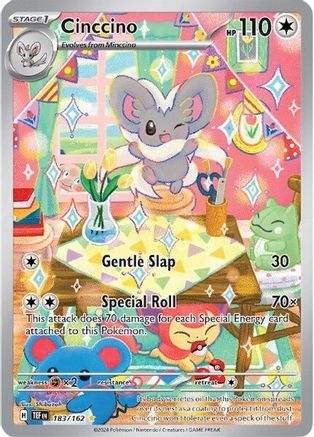 Cinccino 183 - SV05 Temporal Forces Holofoil - Poke-Collect