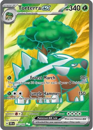 Torterra ex 185 - SV05 Temporal Forces Holofoil - Poke-Collect
