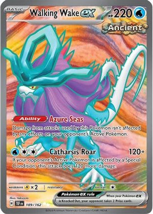 Walking Wake ex 189 - SV05 Temporal Forces Holofoil - Poke-Collect