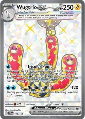 Wugtrio ex 190 - SV05 Temporal Forces Holofoil - Poke-Collect