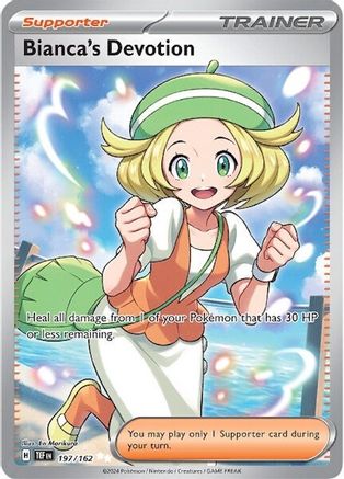 Bianca's Devotion - 197/162 197 - SV05 Temporal Forces Holofoil - Poke-Collect