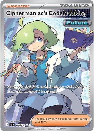Ciphermaniac's Codebreaking 198 - SV05 Temporal Forces Holofoil - Poke-Collect