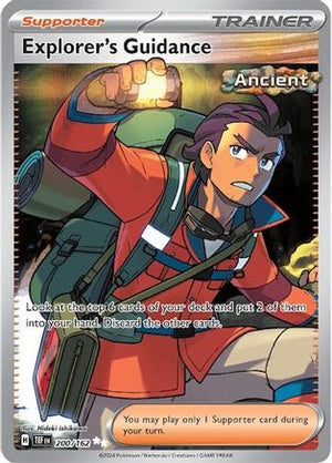 Explorer's Guidance - 200/162 200 - SV05 Temporal Forces Holofoil - Poke-Collect