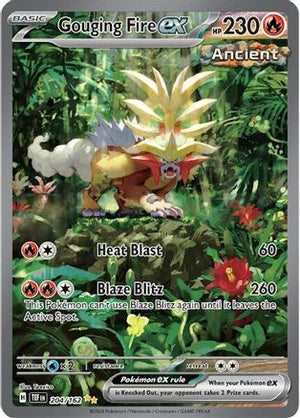 Gouging Fire ex 204 - SV05 Temporal Forces Holofoil - Poke-Collect