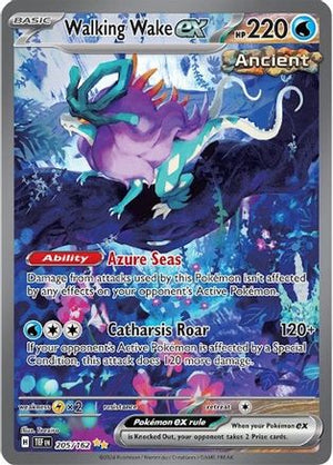 Walking Wake ex 205 - SV05 Temporal Forces Holofoil - Poke-Collect