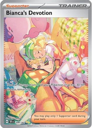 Bianca's Devotion - 209/162 209 - SV05 Temporal Forces Holofoil - Poke-Collect