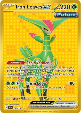 Iron Leaves ex 213 - SV05 Temporal Forces Holofoil - Poke-Collect
