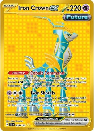 Iron Crown ex 216 - SV05 Temporal Forces Holofoil - Poke-Collect