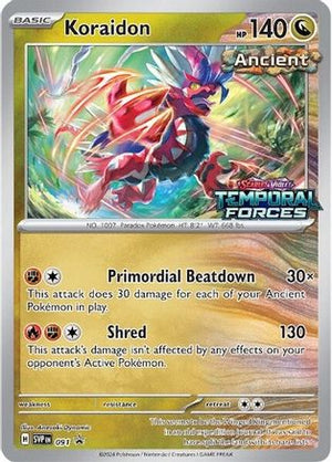 Koraidon - 091 (Prerelease) 91 - SV Scarlet & Violet Promo Cards Holofoil - Poke-Collect