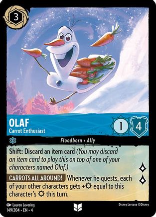 Olaf - Carrot Enthusiast (149/204) - Ursulas Return