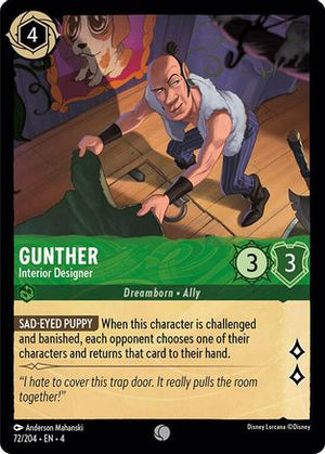 Gunther - Interior Designer (72/204) - Ursulas Return Cold Foil