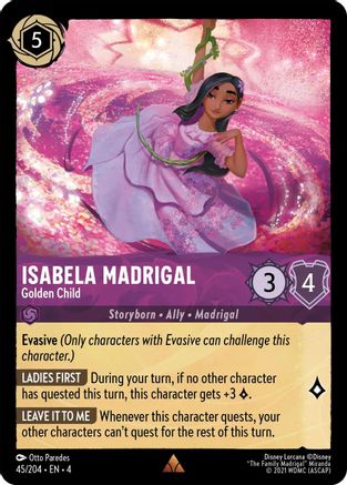 Isabela Madrigal - Golden Child (45/204) - Ursulas Return Cold Foil