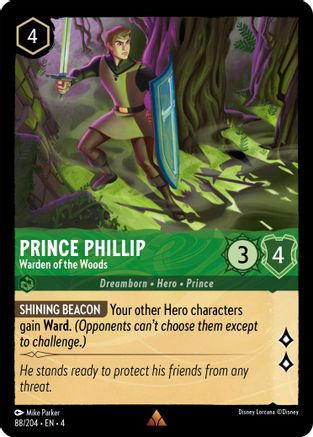 Prince Phillip - Warden of the Woods (88/204) - Ursulas Return