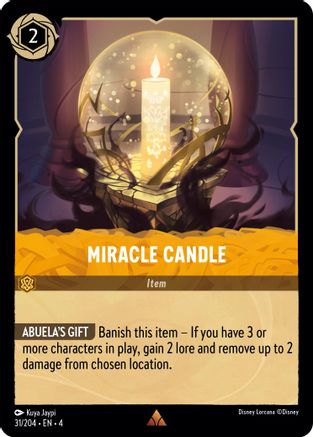 Miracle Candle (31/204) - Ursulas Return Cold Foil