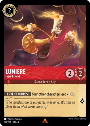 Lumiere - Fiery Friend (113/204) - Ursulas Return