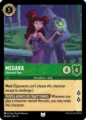 Megara - Liberated One (80/204) - Ursulas Return Cold Foil