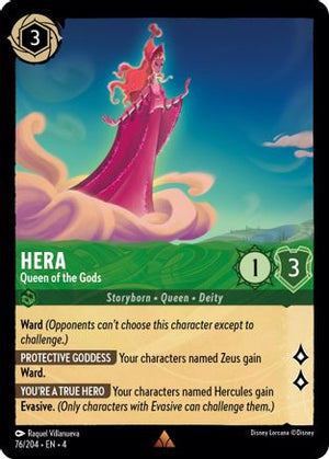 Hera - Queen of the Gods (76/204) - Ursulas Return Cold Foil