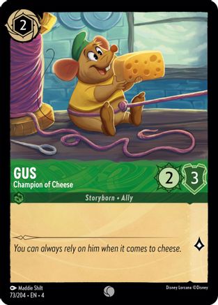 Gus - Champion of Cheese (73/204) - Ursulas Return