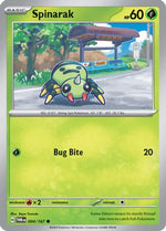 Spinarak 4 - SV06 Twilight Masquerade Reverse Holofoil - Poke-Collect