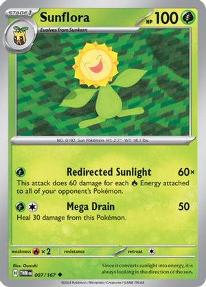 Sunflora 7 - SV06 Twilight Masquerade - Poke-Collect