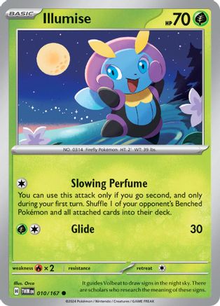 Illumise 10 - SV06 Twilight Masquerade Reverse Holofoil - Poke-Collect