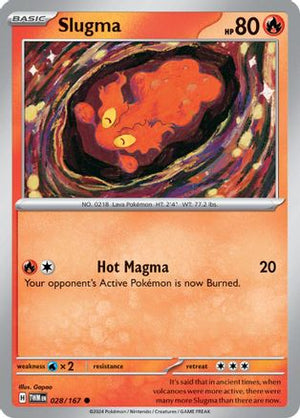 Slugma 28 - SV06 Twilight Masquerade - Poke-Collect