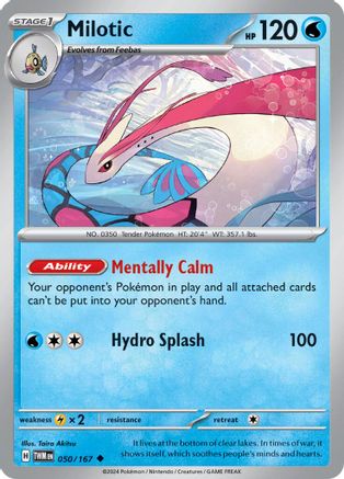 Milotic 50 - SV06 Twilight Masquerade - Poke-Collect