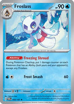 Froslass - 053/167 53 - SV06 Twilight Masquerade Reverse Holofoil - Poke-Collect