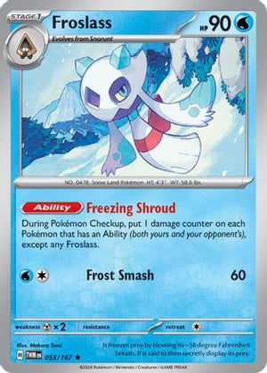 Froslass - 053/167 53 - SV06 Twilight Masquerade Holofoil - Poke-Collect