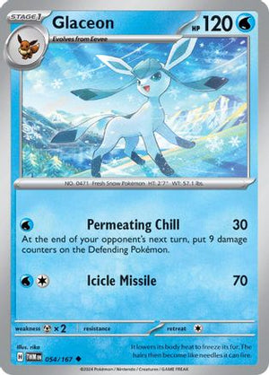 Glaceon 54 - SV06 Twilight Masquerade - Poke-Collect