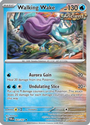 Walking Wake 63 - SV06 Twilight Masquerade Holofoil - Poke-Collect