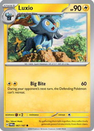Luxio 67 - SV06 Twilight Masquerade - Poke-Collect